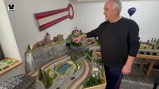 Die Märklin Anlage ist endlich fertig - Für Michael ein Highlight