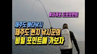 제주도 서귀포 도보 찌낚시 포인트 - 보목포구 이름없는 갯바위를 가보자