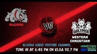 Algona vs. Western Christian Girls Postseason Basketball
