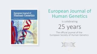 European Journal of Human Genetics Celebrates 25 years