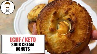 Sour Cream Donuts || The Keto Kitchen