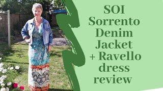 Sew Over It Sorrento Denim Jacket and Ravello Summer Dress Review