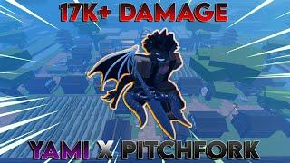 [GPO] YAMI X PITCHFORK THIS BUILD IS TOP 3!! 17K+ DAMAGE GAME
