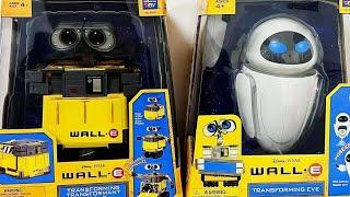 Thinkway Toys' Disney's • Pixar's WALL•E (2008) Transforming WALL•E & Transforming EVE  Unboxings