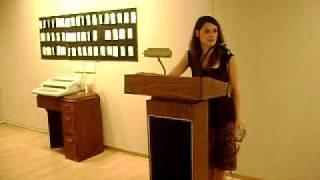 Jax DeLuca - "Self-Defense Mechanisms" Talk At Olean Public Library (2010-08-21):  Part 1