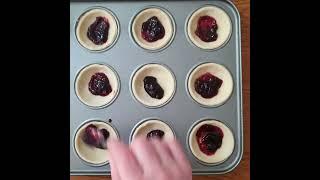 Mini Bakewell Tartlets