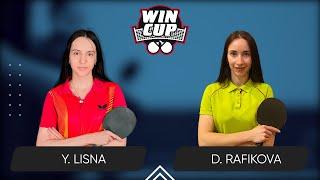 11:30 Yaroslava Lisna - Diana Rafikova 24.09.2024 WINCUP Women Master. TABLE 1