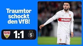 VfB Stuttgart 1:1 Sparta Prag  | Highlights - UEFA Champions League