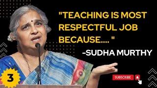 Part-03 Sudha Murthy's Wonderful  Replies to Students