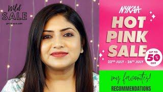 *NYKAA* HOT PINK SALE 2021 (SKINCARE EDITION) | Recommendations | @justbarnaa @juzbsquad