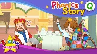 Phonics Story Q - English Story - Educational video for Kids