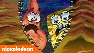 SpongeBob SquarePants | Momen-momen paling menakutkan | Nickelodeon Bahasa