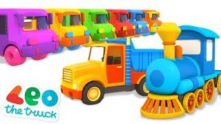 Car Cartoons for Kids & Baby songs - Leo the Truck and Street Vehicles - Cars and toy trucks