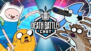 Finn & Jake vs Mordecai & Rigby | DEATH BATTLE Cast #314