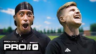 ACCURACY CHALLENGE with TIMO WERNER & YUNG FILLY   | PRO VS PRO:DIRECT