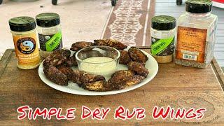 Easy and Delicious Crispy Dry Rub Chicken Wings