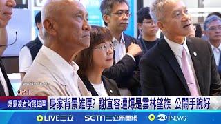 身家背景雄厚  謝宜容遭爆是雲林望族 公關手腕好｜三立新聞網 SETN.com