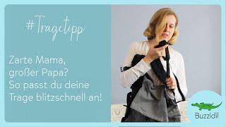 Buzzidil Trage-Workshop | Buzzidil für Zarte und Starke anpassen