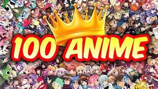 TOP 100 ANIME IN 300 SEKUNDEN! | Kurono