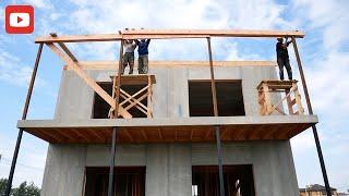 HOW TO BUILD A HOUSE WITH LITTLE MONEY - Step by Step