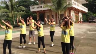 Yellow team Cheering Competition