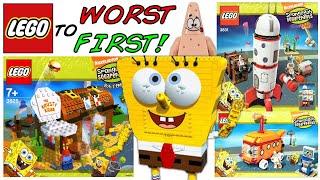 LEGO Worst To First | ALL LEGO Spongebob Sets!