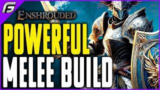 Enshrouded BEST MELEE BUILD GUIDE - Most Powerful Strength Build - Best Skills, Armor, Weapons