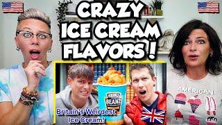 American Couple Reacts: Britain's WEIRDEST ICE CREAM! FIRST TIME REACTION! *SPEECHLESS*