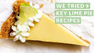 We Tried 9 Different Key Lime Pie Recipes