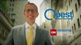 CNN International: "Quest Means Business" promo