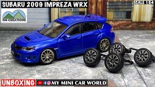 【MY MINI CAR WORLD】UNBOXING BM CREATIONS 1/64 SUBARU 2009 IMPREZA WRX