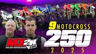 Comparatif Motocross 250F 2025 : Trouve ton bonheur avec ton budget !