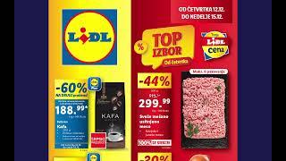 Lidl Србија letak od 12. 12. 2024