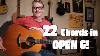 OPEN G Tuning | 22 Chords You Must Try Today