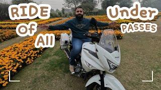 RIDE OF ALL UNDER PASSES | WINTER RIDE | #explorewithnaveed #motovlog #lahore