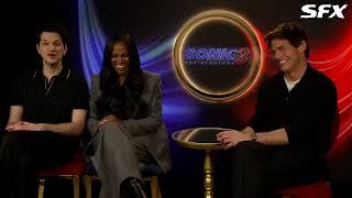 Sonic The Hedgehog 3 stars Ben Schwartz, Tika Sumpter and James Marsden on Jim Carrey and more