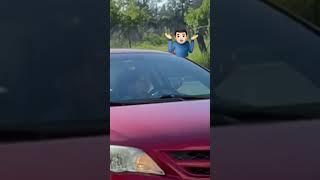 Parking my car sideways in the garage to see my GF reaction