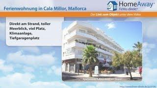 Cala Millor: Direkt am Strand, toller Meerblick, viel Platz, Klimaanlage - FeWo-direkt.de Video