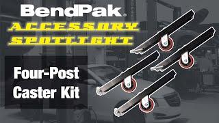 BendPak Four-Post Lift Caster Kit: Accessory Spotlight (Feat. Woman.Driven)