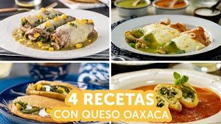 4 recetas con queso Oaxaca | Kiwilimón