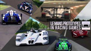 Le Mans Prototypes in Racing Games (2023)