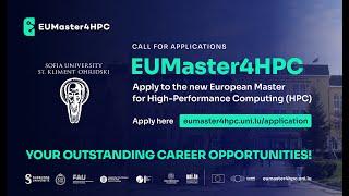 Sofia University "St. Kliment Ohridski". EUMaster4HPC Awarding University