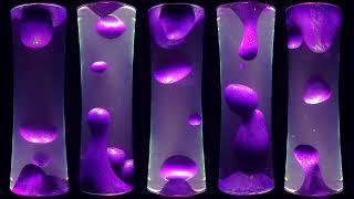 Metallic Wax Lava Lamp with Relaxing Piano Music