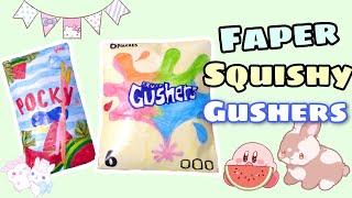 Làm squishy giấy 3D Gushers||Nhã Ý Channel