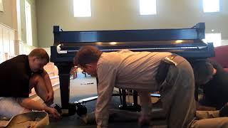 Leidy's Church Rebuilt Baldwin Grand Piano Delivery - Grafton Piano & Organ Co.