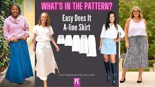 WHAT'S IN THE PATTERN | Easy Does It A-line Skirt