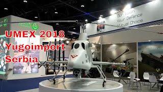 Yugoimport Serbia at Umex 2018, Abu Dhabi UAE