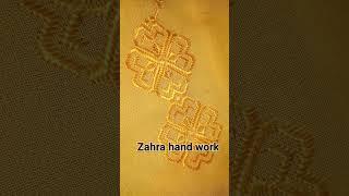 Zahra,s hand work #instrumental #instrumental  #embroidey #embroidery #latest #embroid #fashion