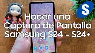 Como Hacer una Captura de Pantalla en un Samsung S24 y S24 Plus - Samsungizate