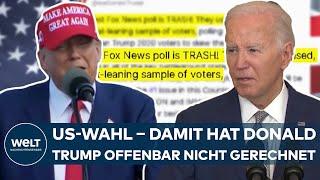 US election 2024: Shock for Donald Trump! Joe Biden leads in Fox poll for first time since October